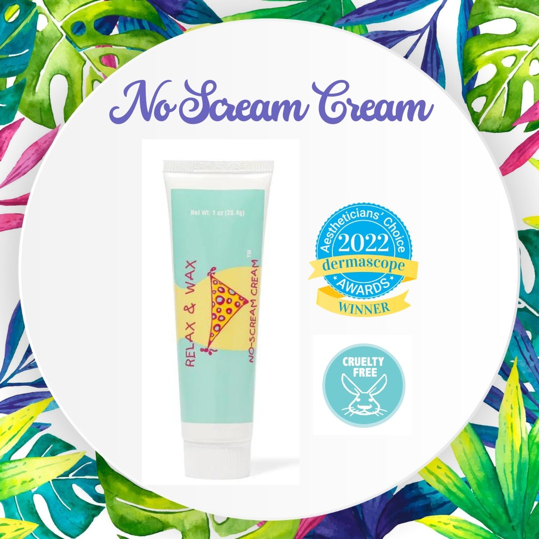 No Scream Cream - Relax & Wax - Raspberry Moon Shop