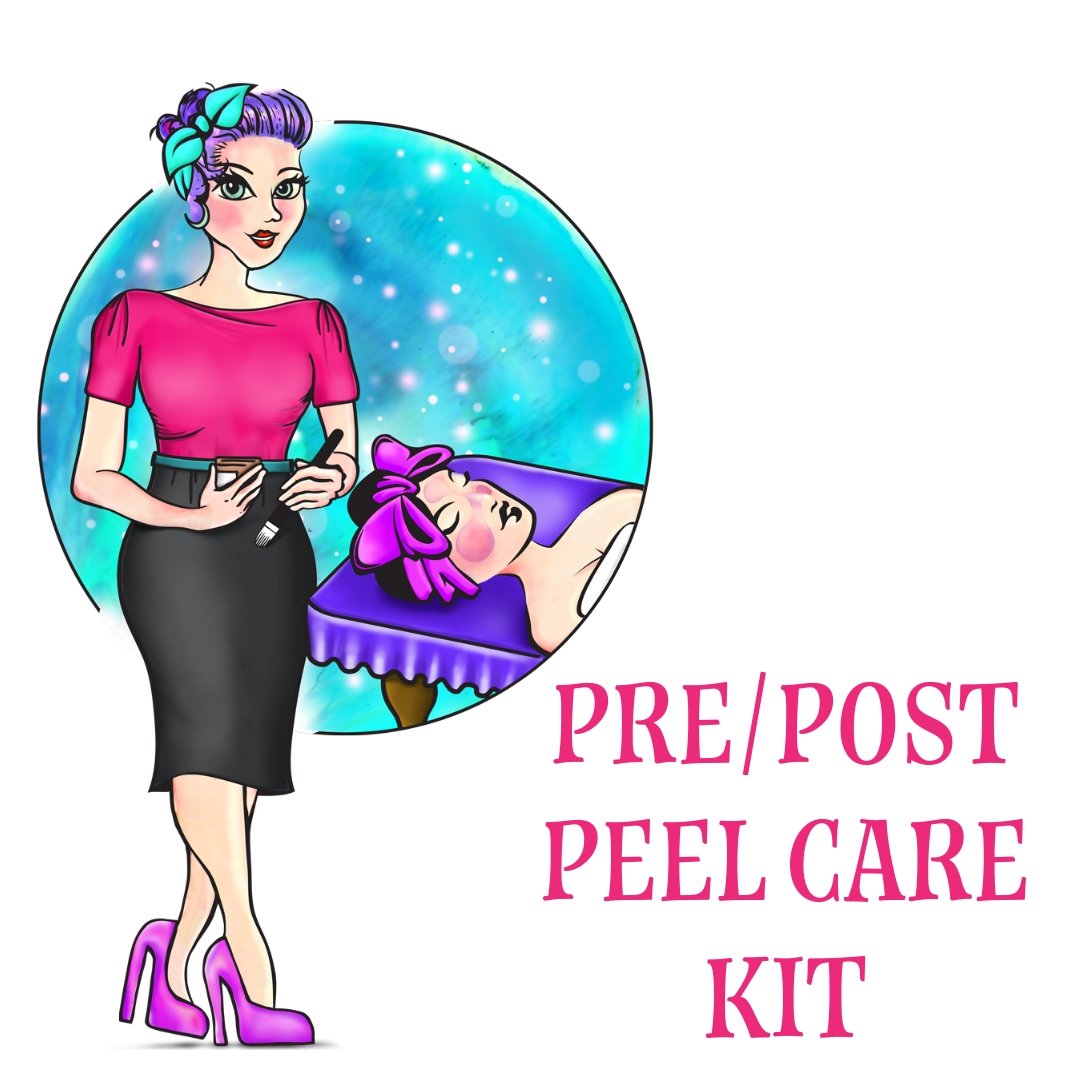 Pre/Post Peel Care Kit - Raspberry Moon Shop