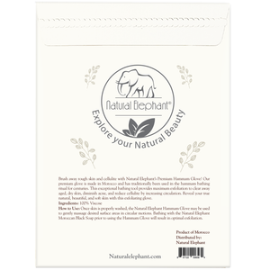 Natural Elephant - Moroccan Kessa Body Glove