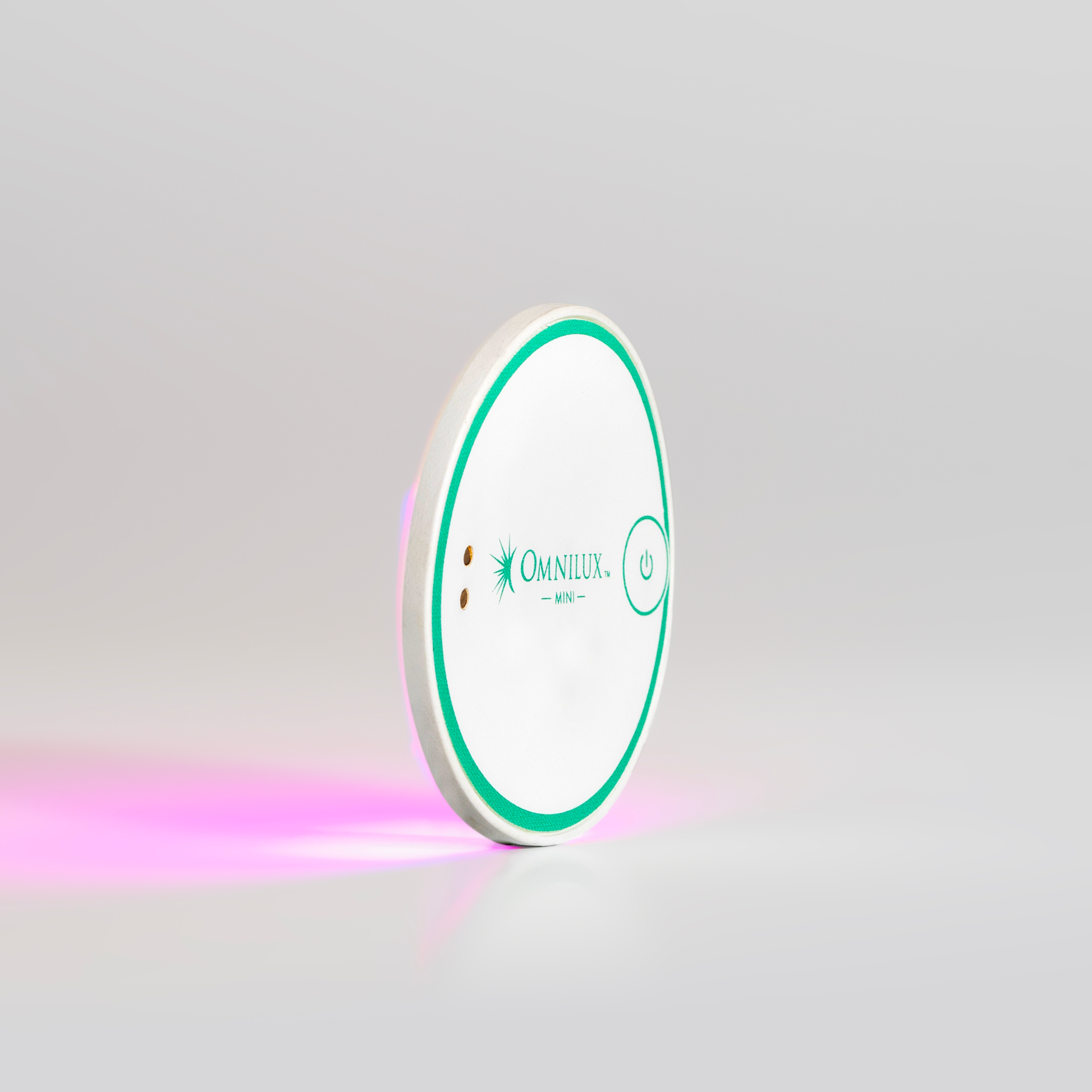 Omnilux Mini Blemish Eraser | Blue & Red LED Acne Device - Raspberry ...