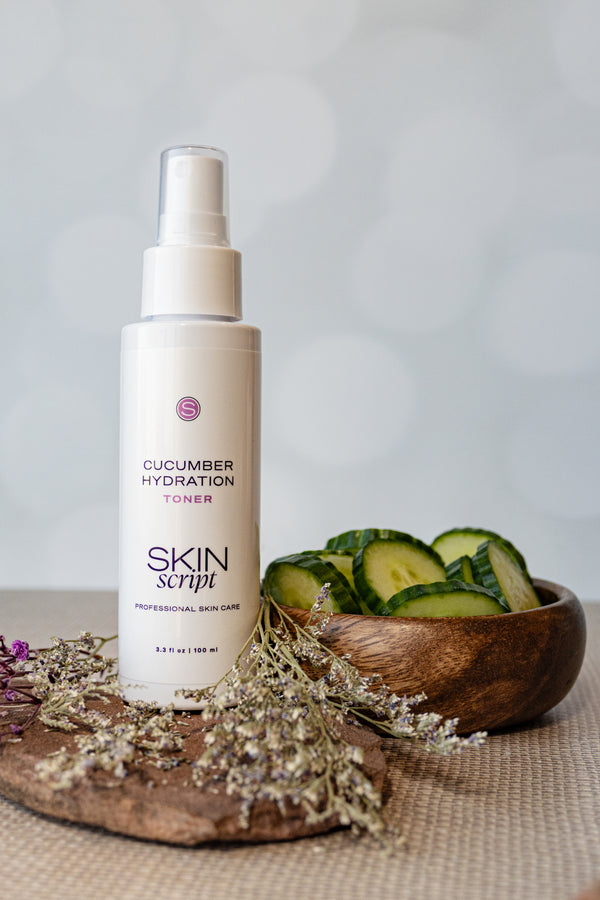 Skin Script Cucumber Toner - Hydrating Face Toner for All Skin ...