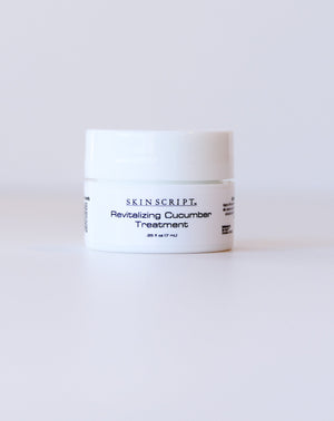 Skin Script - NEW! Revitalizing Cucumber Treatment – Hydrate, Smooth & Glow!