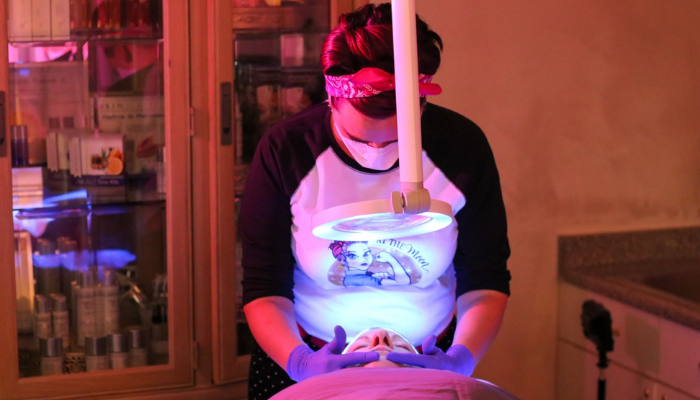 raspberry moon skin care facial