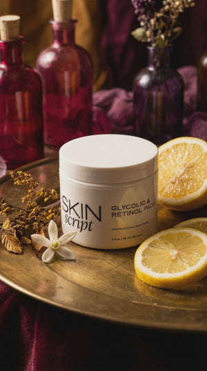 Skin Script Glycolic and Retinol Pads