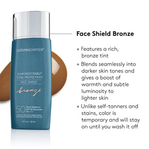 SUNFORGETTABLE® TOTAL PROTECTION™ FACE SHIELD SPF 50
