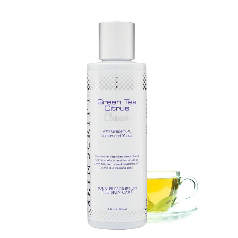 Skin Script Green Tea Citrus Cleanser - Raspberry Moon Shop