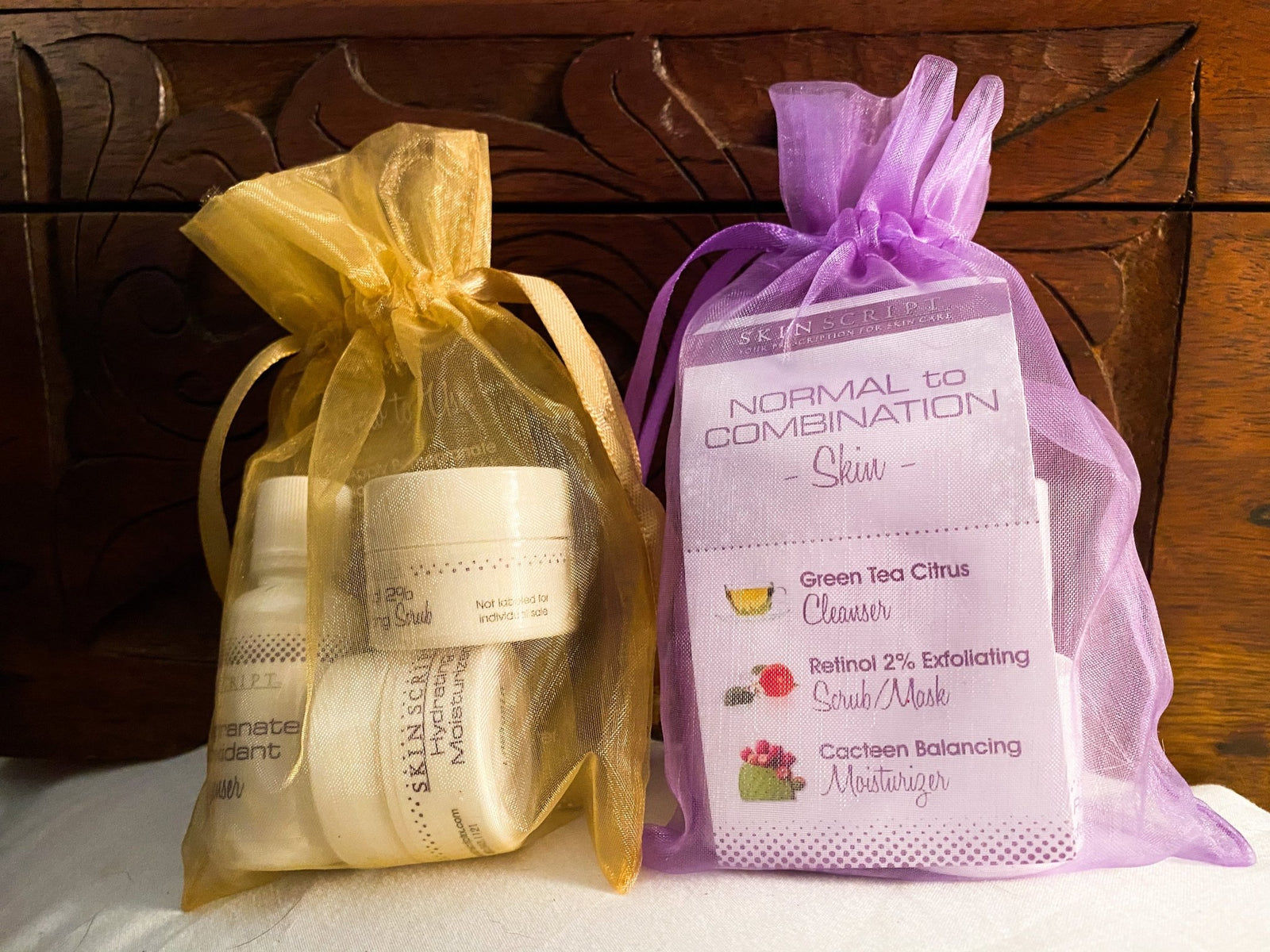 Travel Size Skin Scripts Kits - Raspberry Moon Shop